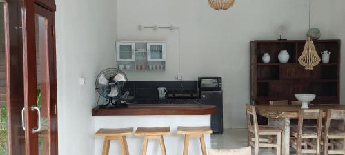 Kuchyň nebo kuchyňský kout v ubytování Seminyak great Location Villa