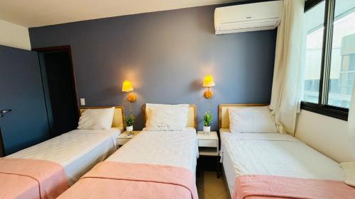 Katil atau katil-katil dalam bilik di Diamond Beach