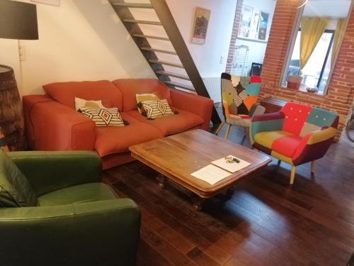 Maison 2 chambres centre ville