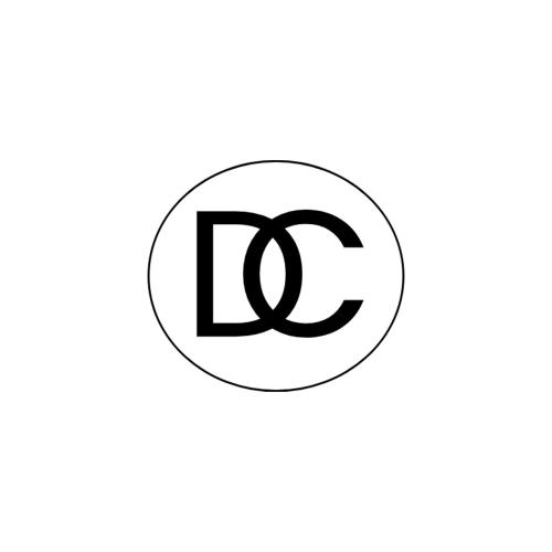 a black and white circle logo with the letterdn at Casa Valeria in Taranto