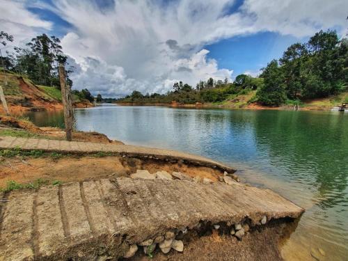 Naturlandskabet i nærheden af feriehuset