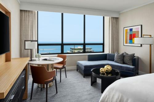 Posezení v ubytování The Ritz-Carlton, Chicago
