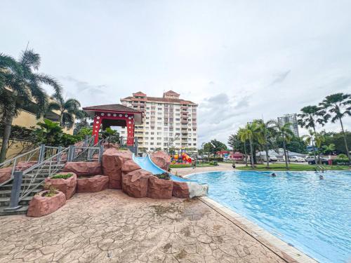 Πισίνα στο ή κοντά στο Puchong, 1-12pax, Projector, Free WiFi, 3BR