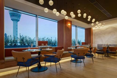 Zona de estar de Sheraton Amsterdam Airport Hotel and Conference Center