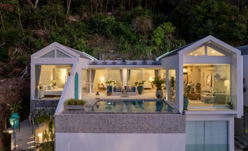 Bygningen som lejligheden ligger i