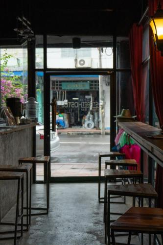 Χώρος καθιστικού στο 2street Hostel