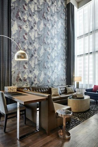 Posezení v ubytování JW Marriott New Orleans