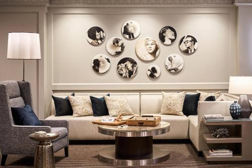 Posezení v ubytování JW Marriott New Orleans