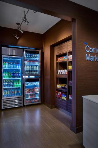a store with two refrigerators in a room at Fairfield Inn & Suites by Marriott Alexandria,Virginia in Alexandria