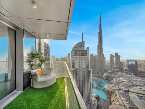 Kensington Lavish 3BR maid Full Burj View-Dubai Mall connect