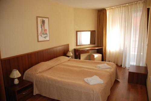 Cama o camas de una habitación en Apart Hotel Comfort
