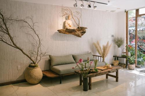 Posezení v ubytování Silana Beachfront Hotel & Spa