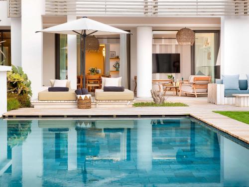 Bazén v ubytování Sofitel Agadir Thalassa Sea & Spa nebo v jeho okolí