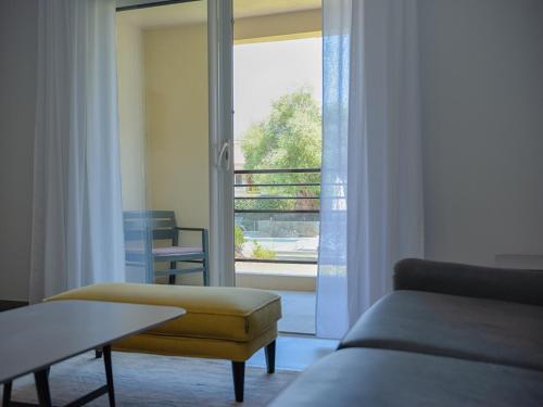 Χώρος καθιστικού στο Residence Saletta Casale