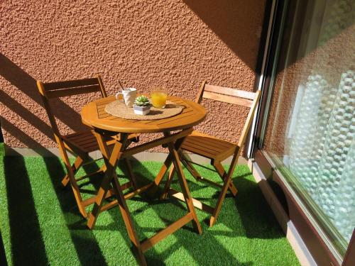 Appartement avec balcon au pied des pistes