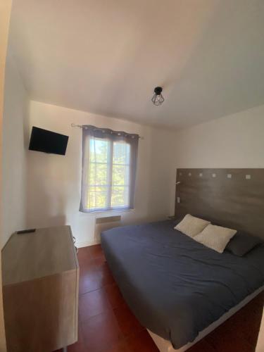 Postel nebo postele na pokoji v ubytování Appartement Sainte Cécile