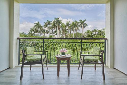Μπαλκόνι ή βεράντα στο Sanya Marriott Yalong Bay Resort & Spa