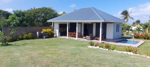 En have udenfor Villa Gligli