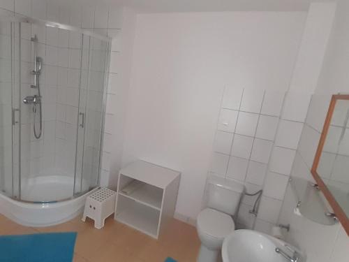 Kúpeľňa v ubytovaní Słoneczko