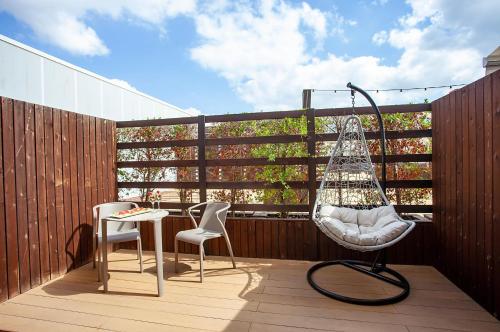 Un balcón o terraza en Hotel Puchet Ibiza