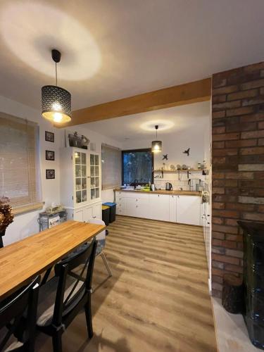 Dapur atau dapur kecil di Przystanek Beztroska
