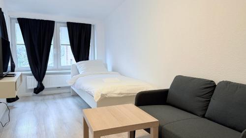 Χώρος καθιστικού στο ProStay Apartments - nahe Itzehoe