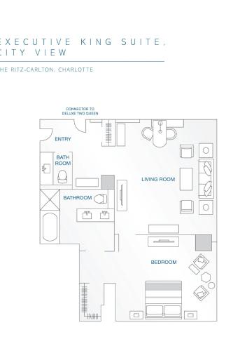Majutuskoha The Ritz-Carlton, Charlotte korruse plaan