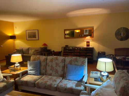 Χώρος καθιστικού στο Casa do Campo - Castelo Branco