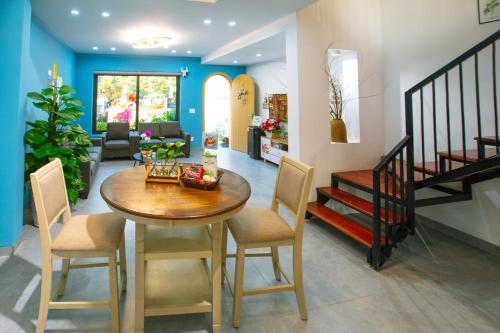 Posezení v ubytování Mơ House Mộc Châu