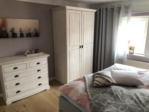 Cama o camas de una habitación en Logierhaus An der Truse
