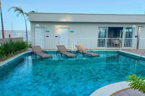 Πισίνα στο ή κοντά στο Mirante #307 - Espaço e estilo por Carpediem