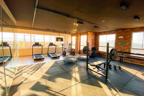 Χώρος καθιστικού στο Mirante #307 - Espaço e estilo por Carpediem