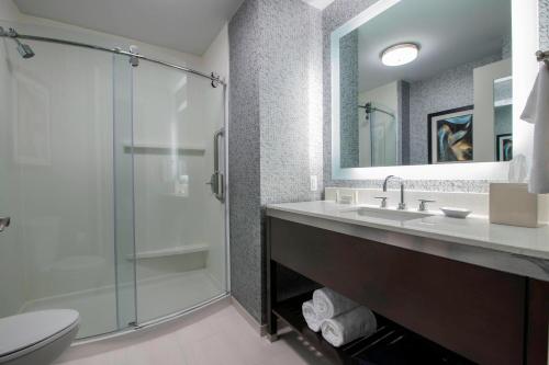 Bagno di TownePlace Suites by Marriott Boston Logan Airport/Chelsea