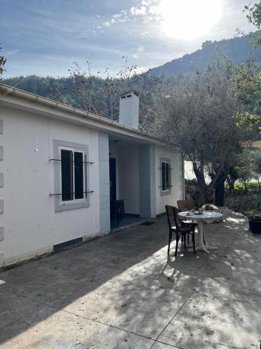 Vista general d'una muntanya o vistes d'una muntanya des de la casa o xalet