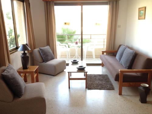 Area soggiorno di Panklitos Tourist Apartments