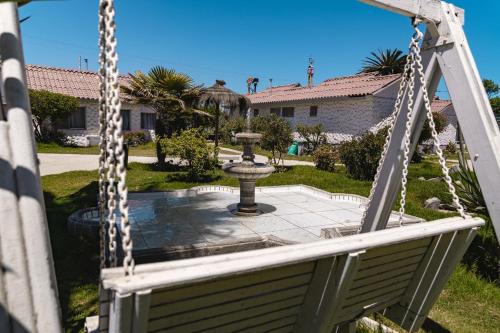 Κήπος έξω από το Cabañas Villa Los Platanos