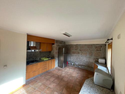 Køkken eller tekøkken på Quinta do Eirô