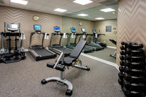 Fitness centrum a/nebo fitness zařízení v ubytování Residence Inn by Marriott Rochester West Greece