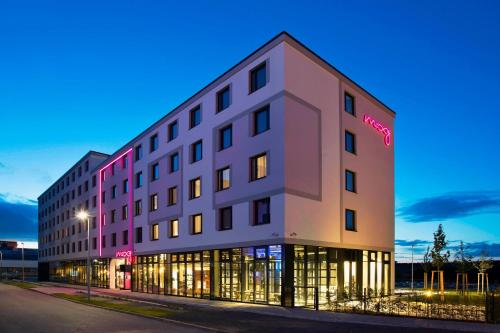 a rendering of the hampton inn suites niagara on the lake at Moxy Stuttgart Airport/Messe in Leinfelden-Echterdingen