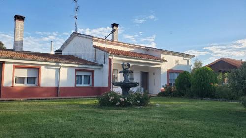Ein Garten an der Unterkunft Casa rural villalta
