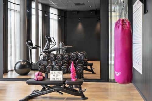 Fitnesscentret og/eller fitnessfaciliteterne på Moxy Bergen
