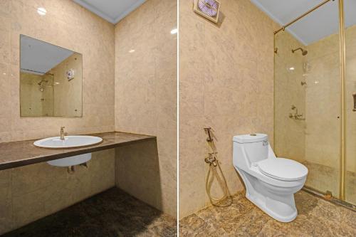 Ένα μπάνιο στο Hotel O Rahul International Hyderabad