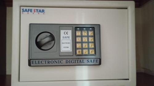 an electronic device with a electronic digital safe at Hotel Centro Naval in Buenos Aires