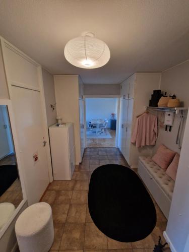 Koupelna v ubytování Central lägenhet i Visby -4 person inkl parkering