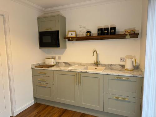 Köök või kööginurk majutusasutuses Kalern Studio