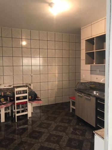 Kuchyň nebo kuchyňský kout v ubytování EcoxHostelCabanas