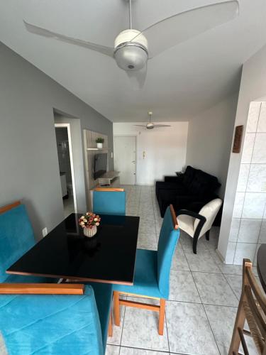 Dapur atau dapur kecil di Apartamento 1 dorm com garagem