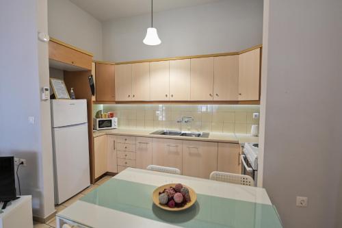 Кухня или мини-кухня в Art apartment
