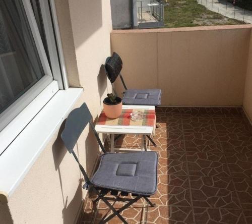 Balkón nebo terasa v ubytování Apartmani Markovic-jednosoban