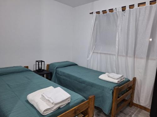 Postel nebo postele na pokoji v ubytování Alma Campestre
